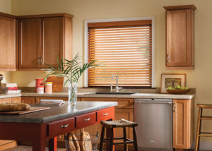 Faux Wood Blinds offered by Made in the Shade in Prescott