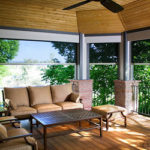 Exterior solar screen shade offered by Made in the Shade of Prescott