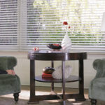 White Faux Wood Blinds offered by Made in the Shade in Prescott