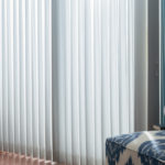 White Vertical Blinds offered by Made in the Shade in Prescott