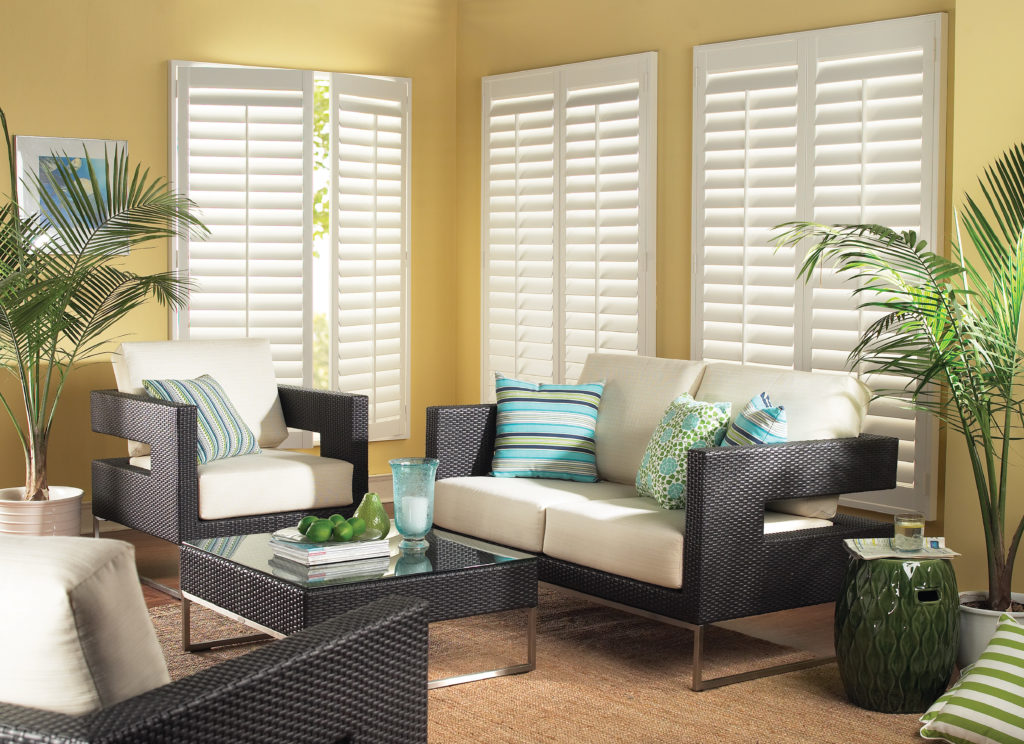 Wood shutters offered by Made in the Shade in Prescott