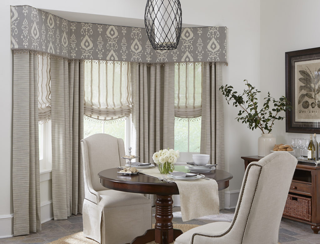 Made in the Shade in Prescott has a nice selection of Roman shades