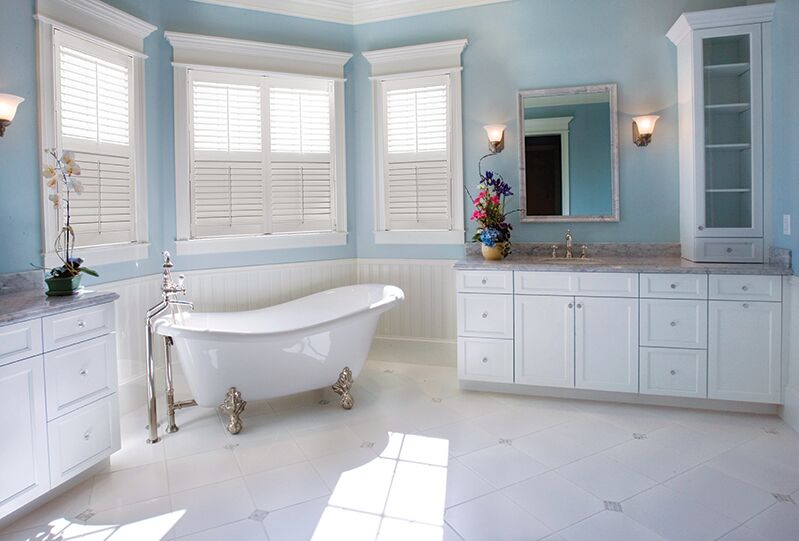 Made in the Shade in Prescott has Shutters for Bathroom