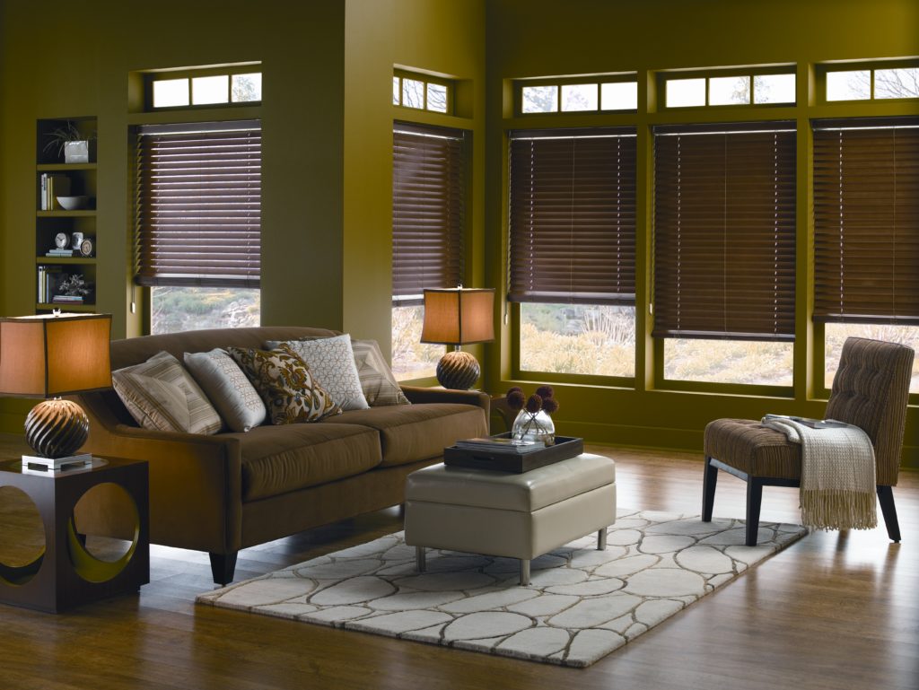 Wood Blinds offered by Made in the Shade of Prescott