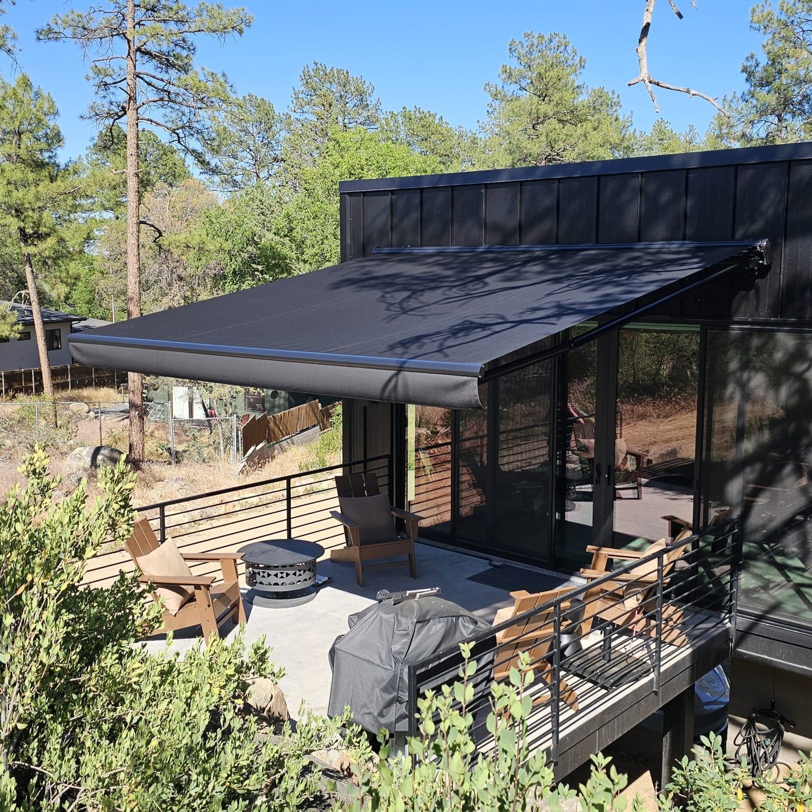 Retractable Awning in Prescott Retractable Awning Rainier Deck